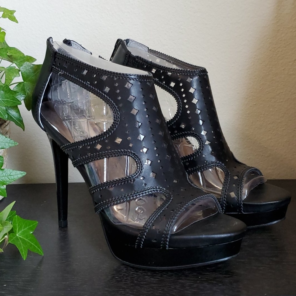 Carlos Santana "Marsalis" black heels